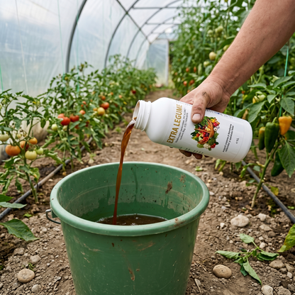 EXTRA LEGUME - BIOSTIMULATOR PENTRU TOATE PLANTELE DIN GRĂDINA TA - 1 LITRU