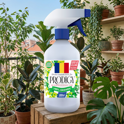 PRODIGY - FERTILIZANT DOCTORUL PĂMÂNTULUI GATA DE UTILIZARE PENTRU PLANTE VERZI DE BALCON 100% NATURAL - 500 ML