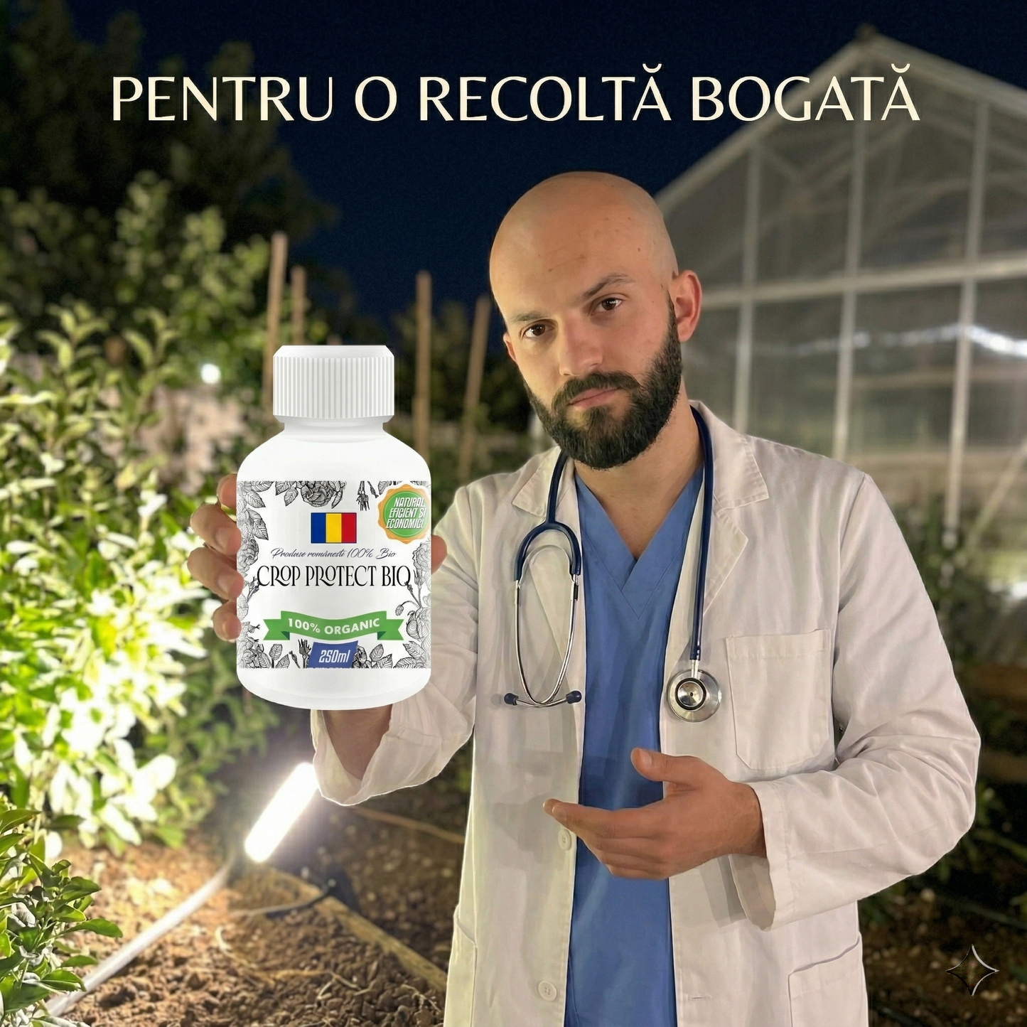 CROP PROTECT BIO - DOCTORUL PĂMÂNTULUI - BIOSTIMULATOR AMELIORATOR PENTRU SOL
