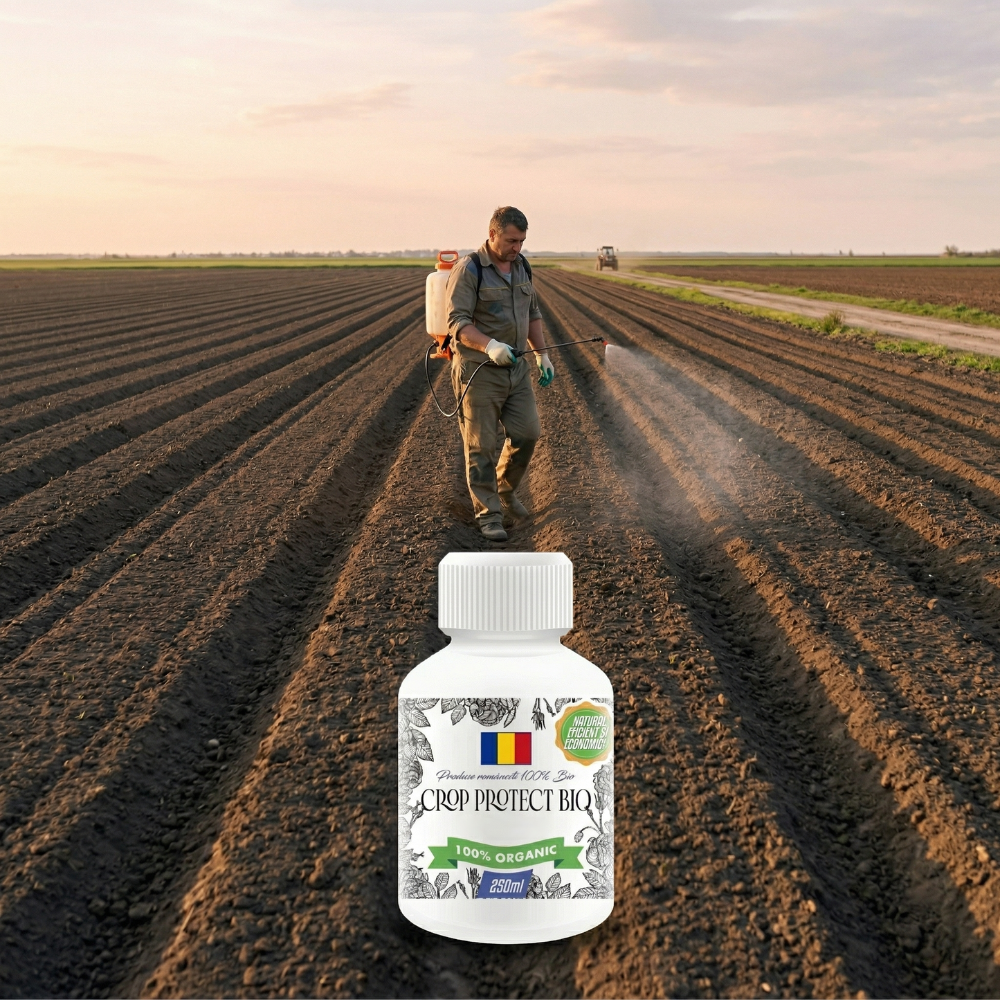 CROP PROTECT BIO - DOCTORUL PĂMÂNTULUI - BIOSTIMULATOR AMELIORATOR PENTRU SOL
