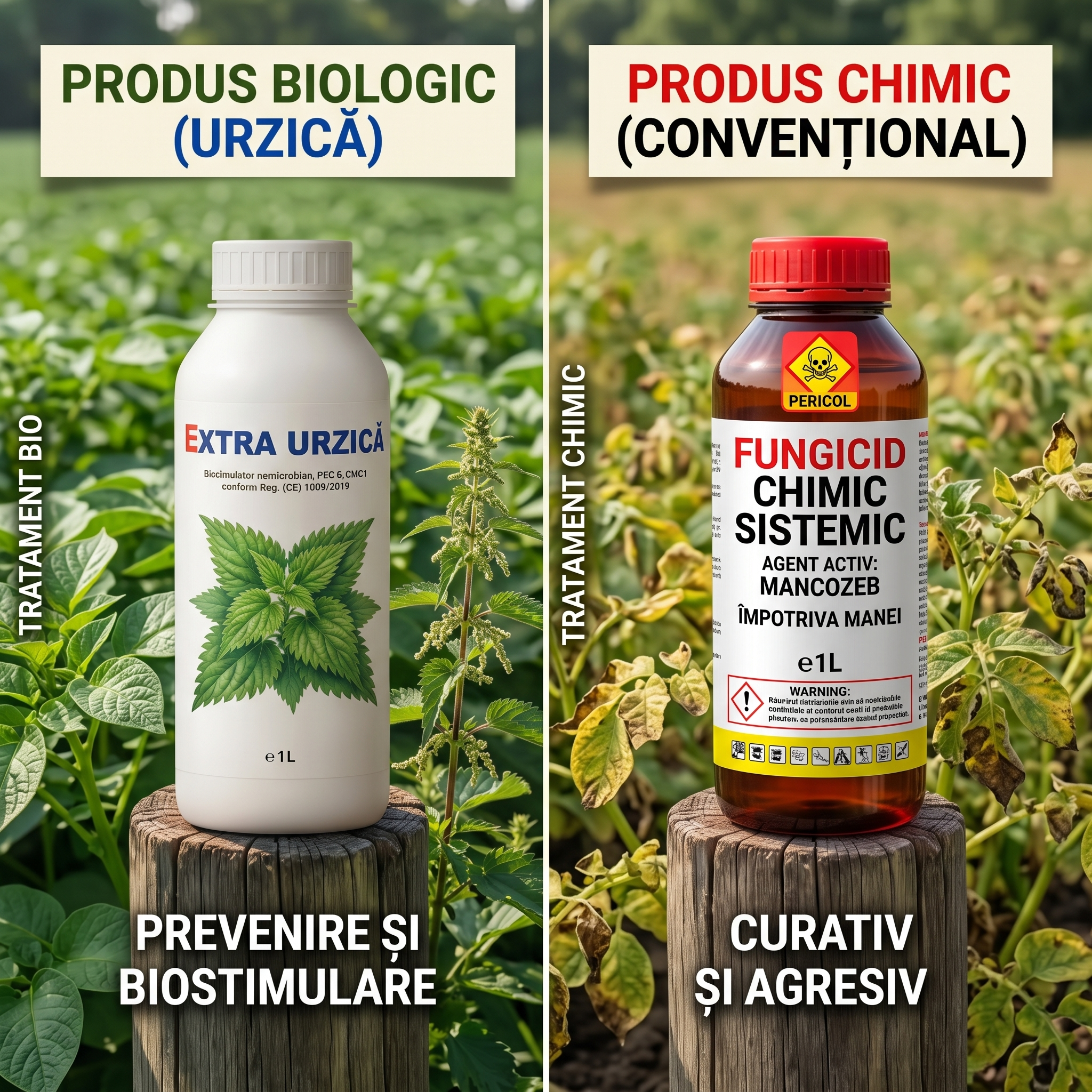 EXTRA URZICĂ - BIOSTIMULATOR ÎMPOTRIVA MANEI - 1L