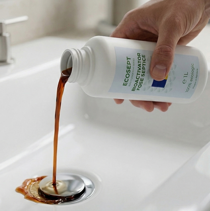 BIOACTIVATOR FOSE SEPTICE - ECO SEPT - DOCTORUL PĂMÂNTULUI -  1 LITRU