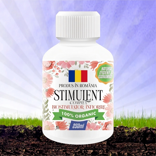 BIOSTIMULATOR PENTRU ÎNFLORIRE - DOCTORUL PĂMÂNTULUI - 100% ORGANIC - 250 ML