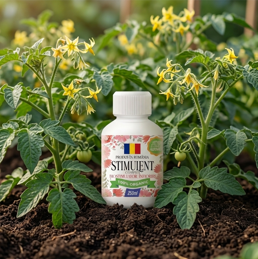 BIOSTIMULATOR PENTRU ÎNFLORIRE - DOCTORUL PĂMÂNTULUI - 100% ORGANIC - 250 ML